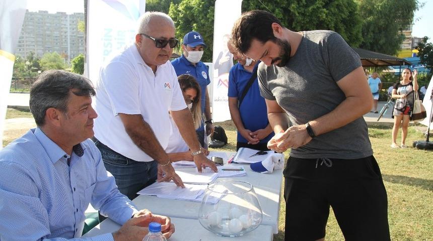 Mersin&rsquo;de yazlık siteler arası plaj voleybol turnuvasının kuraları &ccedil;ekildi