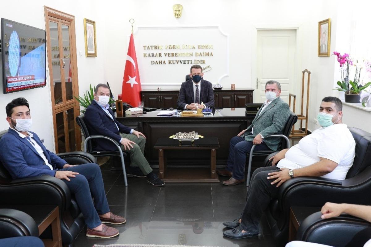 Başkan B&ouml;cek Alanya&rsquo;da