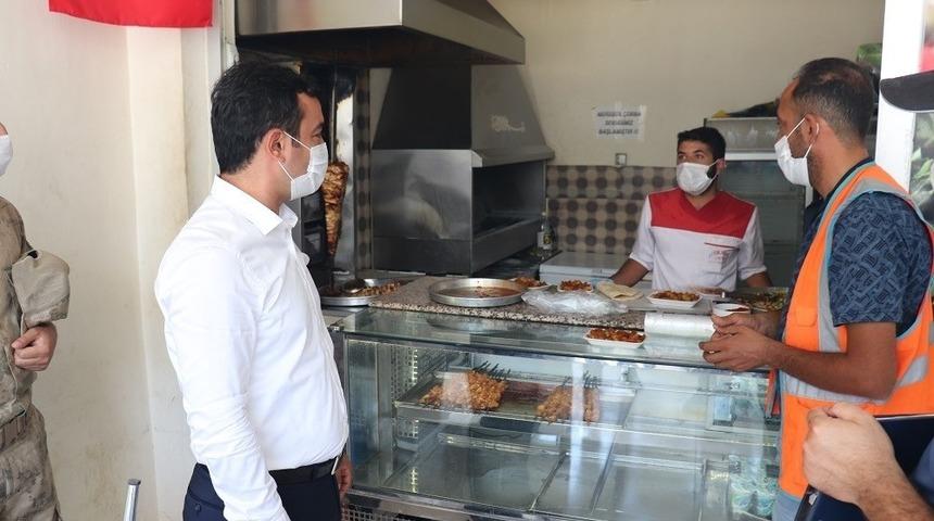 Polateli ilçesinde denetimler sürüyor