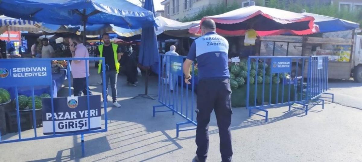 Serdivan&rsquo;da t&uuml;m işletmelere korona denetimi