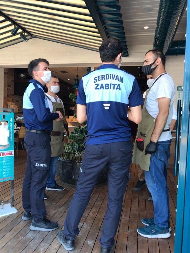 Serdivan’da tüm işletmelere korona denetimi G4