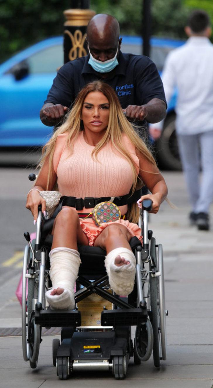 Türkiye tatilinde ayaklarını kıran Katie Price’a kötü haber!  G3