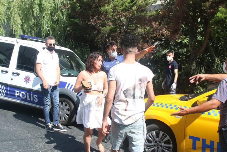 Kendisini darp eden sevgilisinden taksicinin ihbarıyla kurtuldu! Sevgilisinin gözaltına alınacağını düşününce... G2