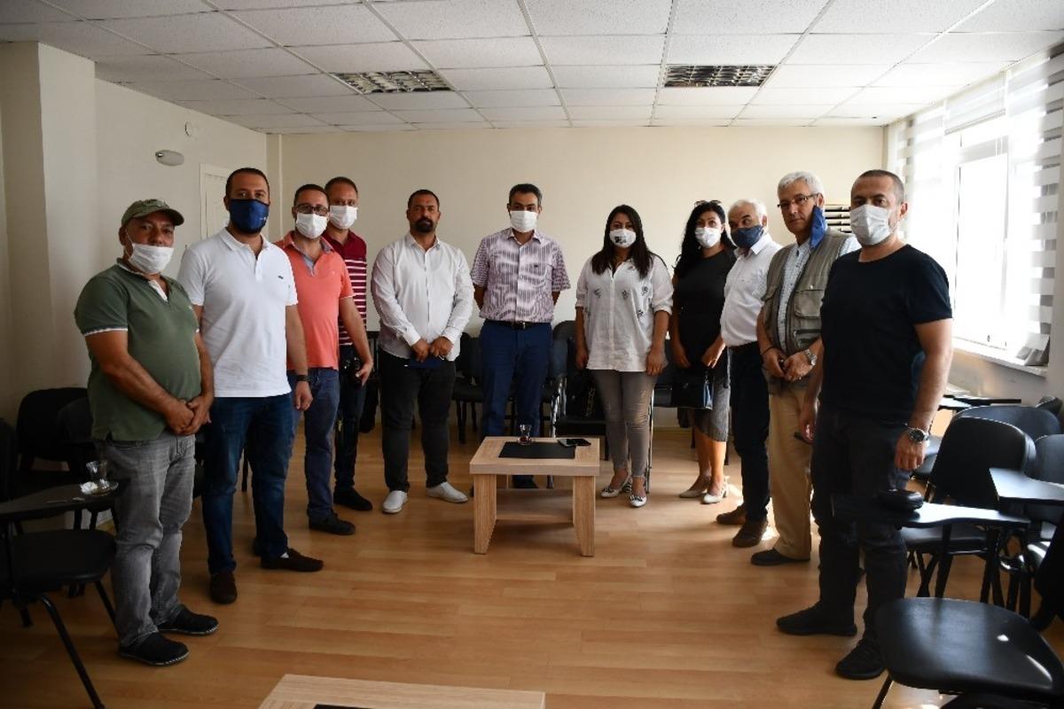 S&ouml;ke ABGC&rsquo;den Kaymakam Soner Zeybek&rsquo;e Ziyaret