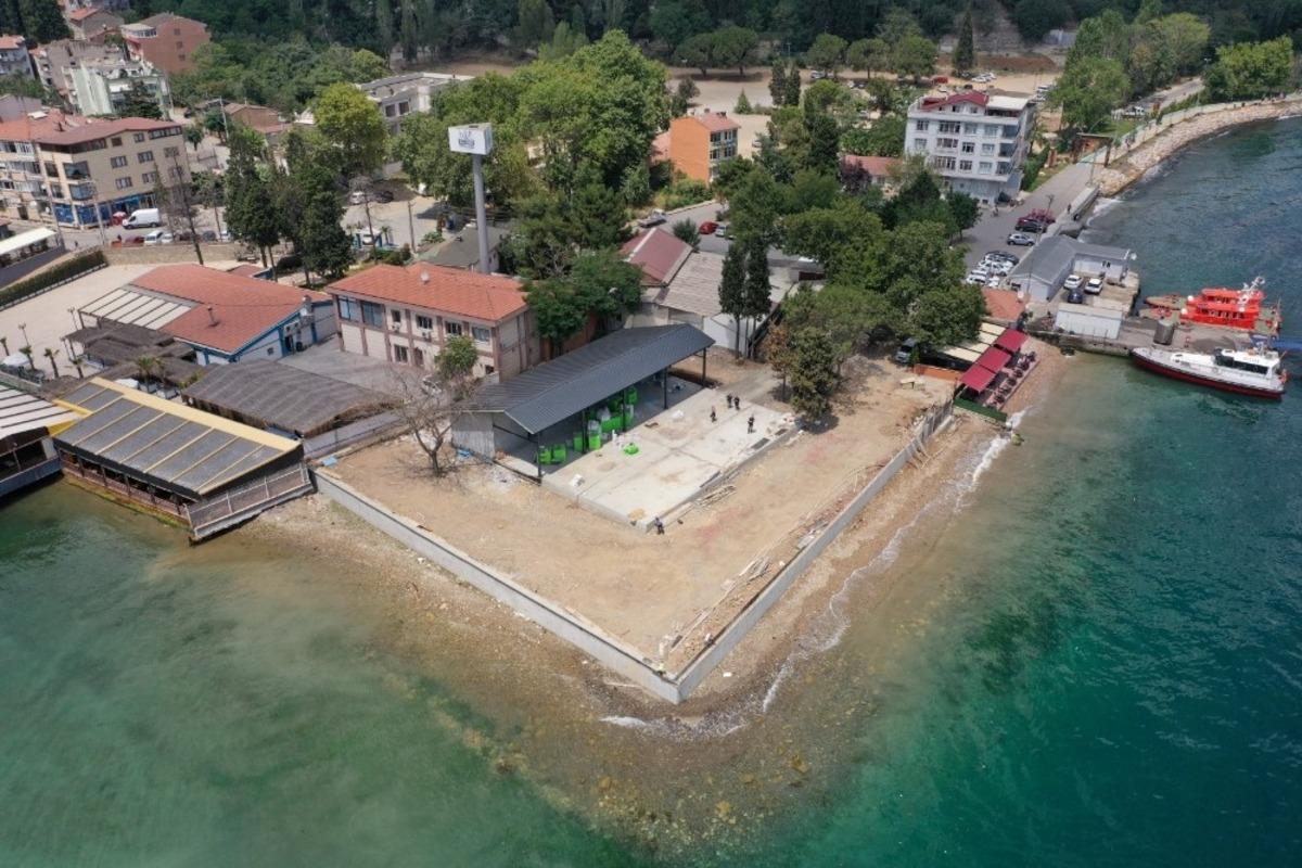 Darıca Sahil Parkı&rsquo;na yeni restoran binası