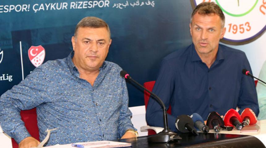Çaykur Rizespor'da Stjepan Tomas dönemi resmen başladı