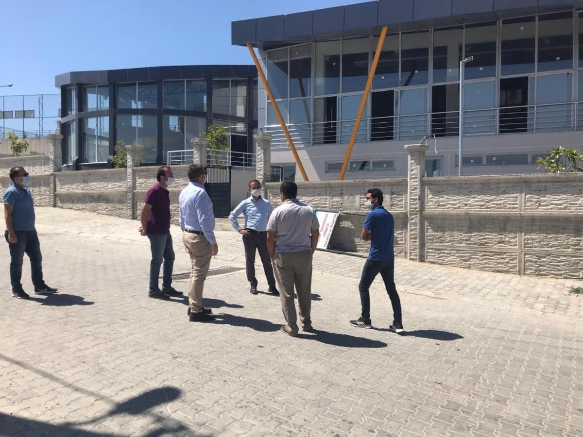 G&ouml;rdes&rsquo;e yapılan spor yatırımının inşaatı tamamlandı