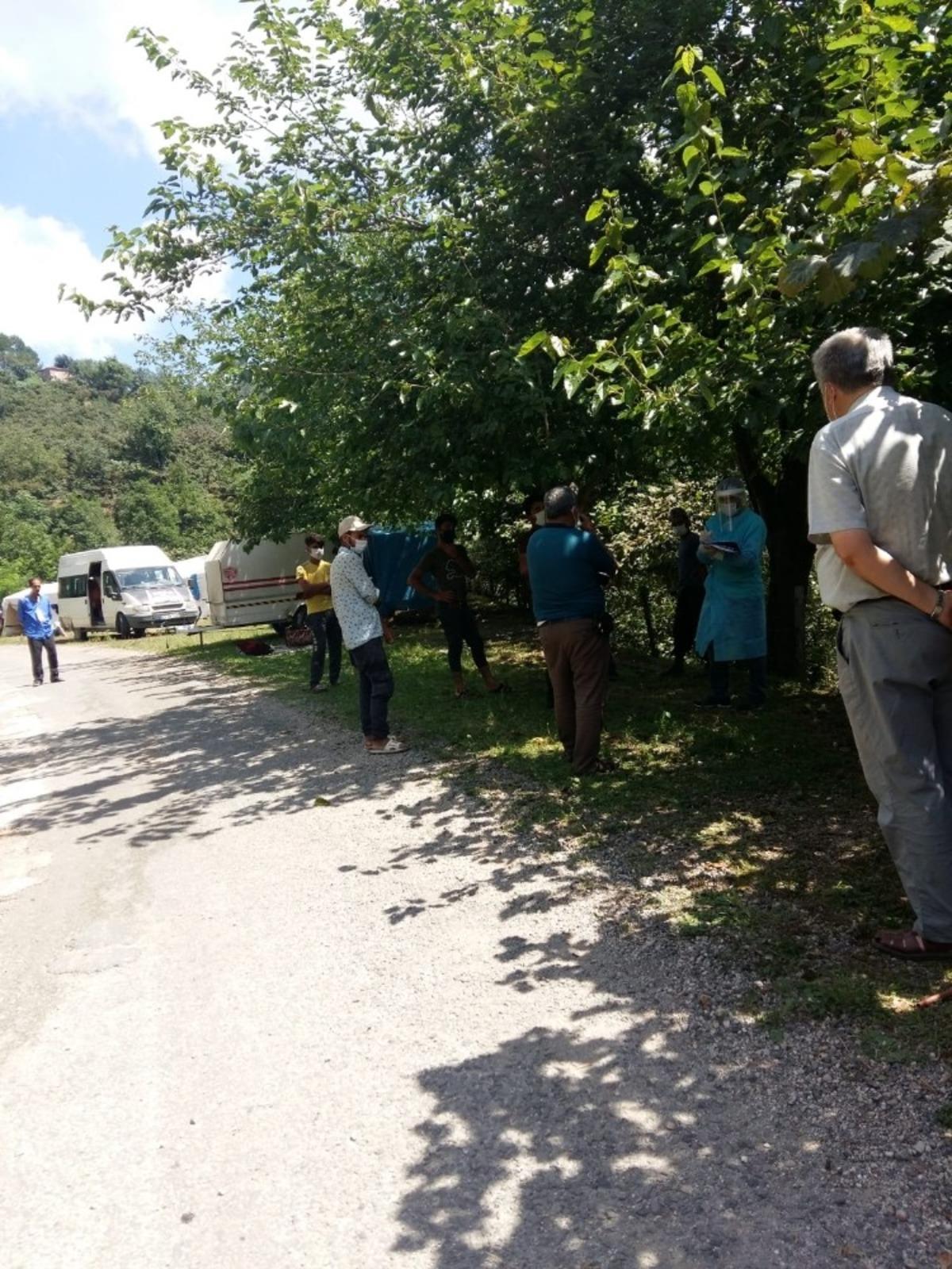 Fındık iş&ccedil;ileri karantinaya alındı