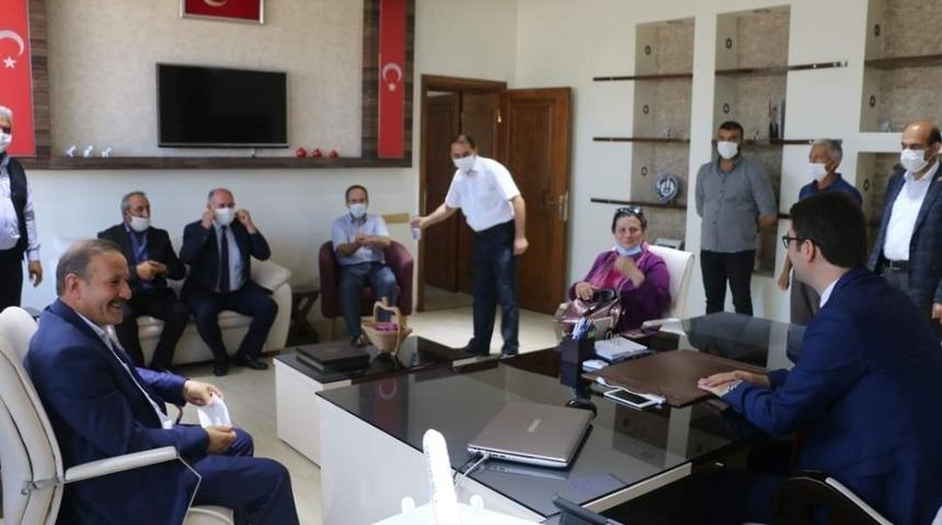 Aşkale Kaymakamı Murat Karaloğlu&rsquo;na hayırlı olsun ziyareti