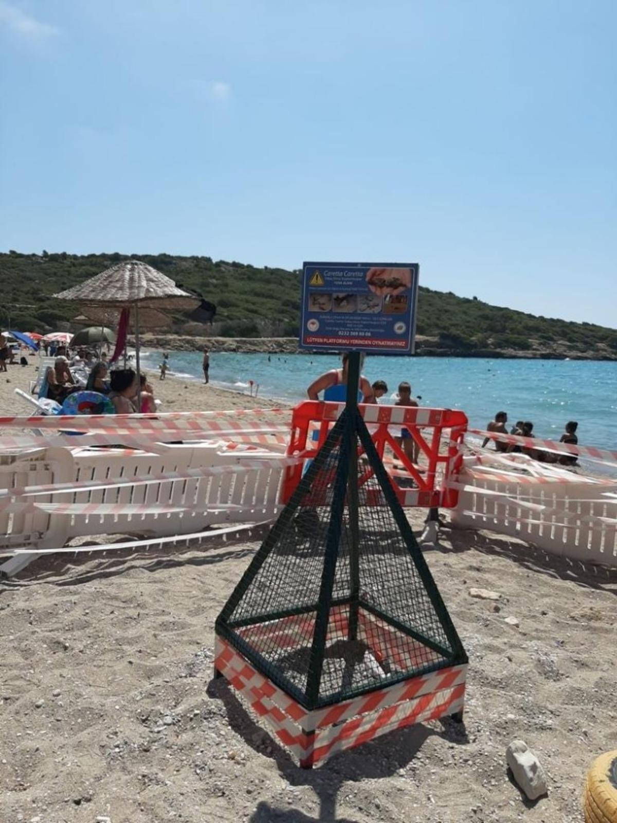 Caretta caretta yumurtalarına g&ouml;zleri gibi bakacaklar