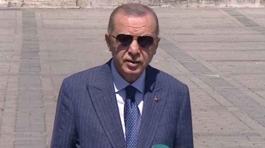Cumhurbaşkanı Erdoğan'dan piyasalardaki hareketlilikle ilgili açıklama