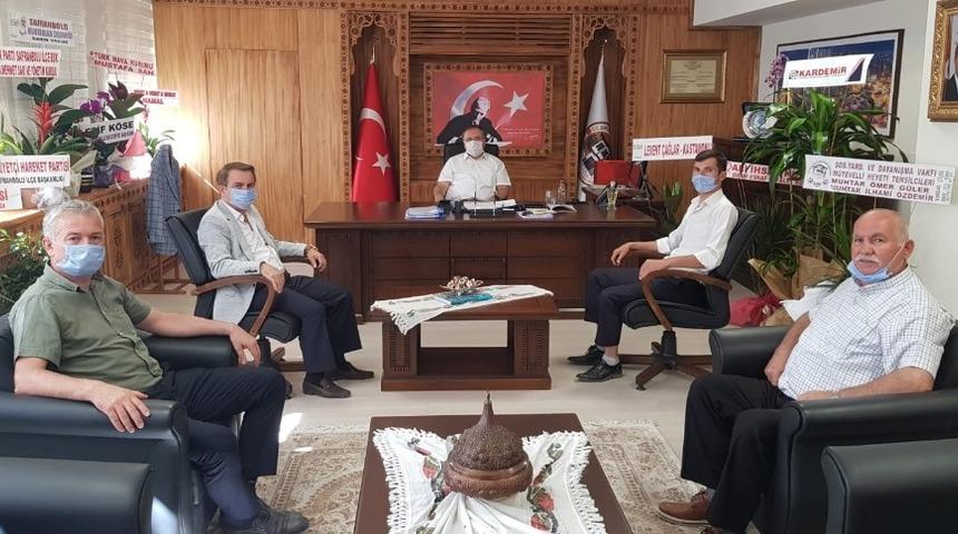 Safranbolu Kaymakamı T&uuml;rk&ouml;z&rsquo;e ziyaret