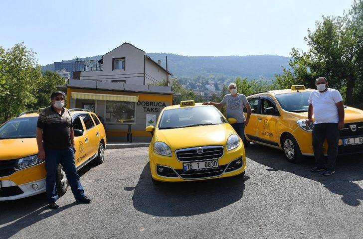 Osmangazi’de taksi duraklarını yenileniyor G3