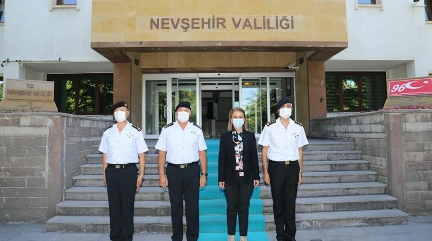 Jandarma Genel Komutan Yardımcısı Korgeneral Çitil, Vali Becel’i ziyaret etti