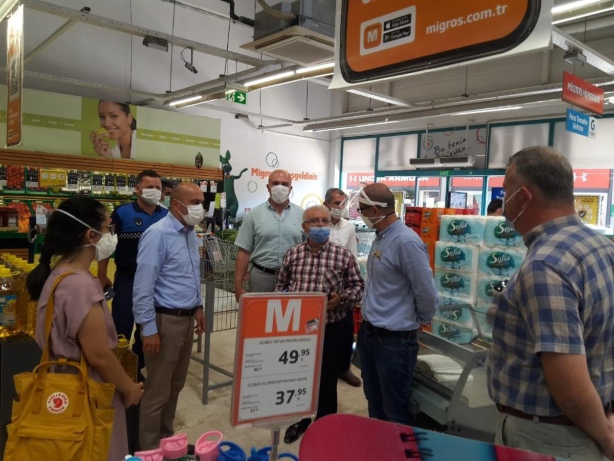 Kocaeli B&uuml;y&uuml;kşehir Belediyesinden korona vir&uuml;s denetimi