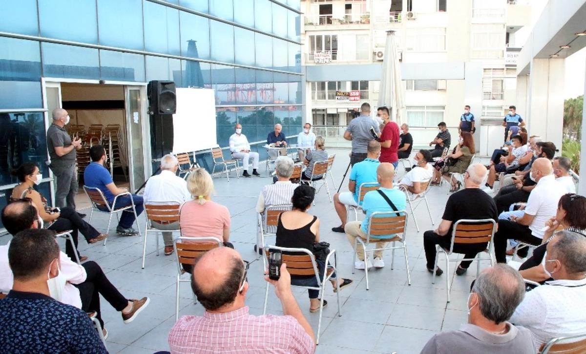 G&uuml;ltak, &Ccedil;amlıbel Mahallesi sakinleriyle bir araya geldi