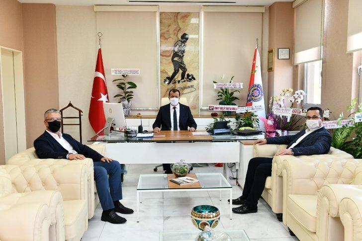 Başkan Kanar’dan yeni atanan Erçetin ve Güner’e hayırlı olsun ziyareti G1