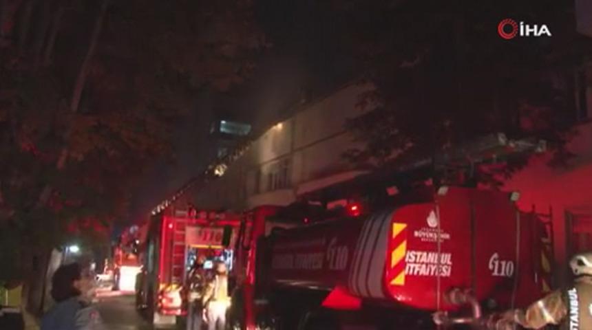 Sultan Abd&uuml;lhamid Han Eğitim ve Araştırma Hastanesinde yangın