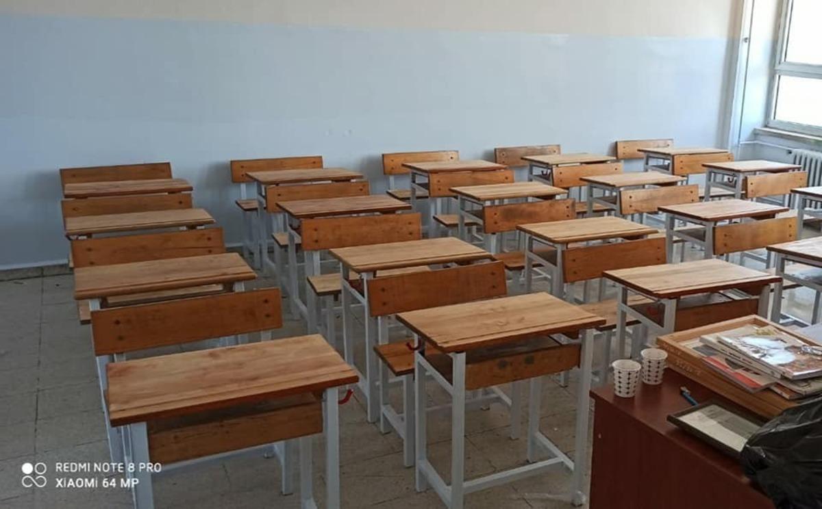 &Ouml;ğretmenler &ouml;ğrenciler i&ccedil;in kolları sıvadı