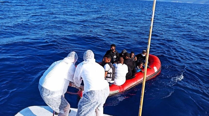 9 sığınmacı kurtarıldı