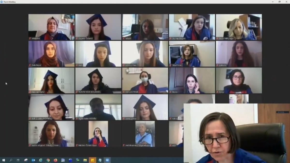 SANKO &Uuml;niversitesi&rsquo;nde online mezuniyet t&ouml;reni