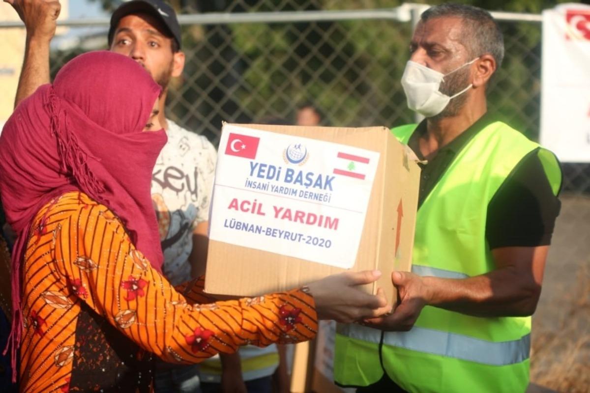 Yedi Başak&rsquo;tan L&uuml;bnan&rsquo;a acil yardım