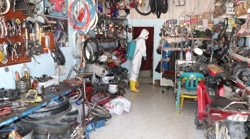 Viranşehir&rsquo;de korona vir&uuml;s tedbirleri s&uuml;r&uuml;yor