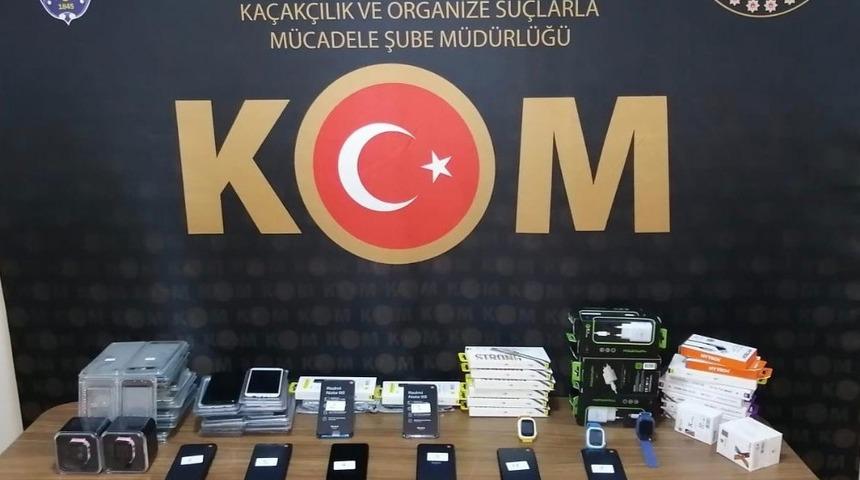 Ka&ccedil;ak cep telefonları ele ge&ccedil;irildi