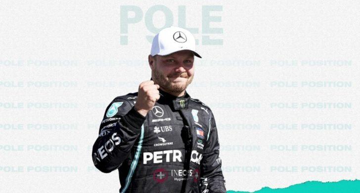 F1 Portekiz Grand Prix'sinde pole pozisyonu Bottas'ın!