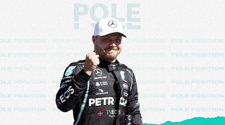 F1 Portekiz Grand Prix'sinde pole pozisyonu Bottas'ın!