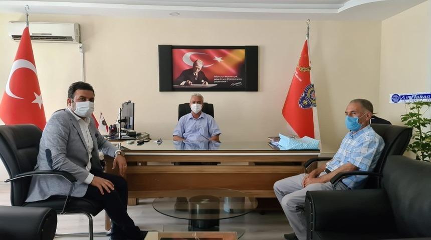 Başkan Yıldırım, Emniyet M&uuml;d&uuml;r&uuml; Torlak ile bir araya geldi
