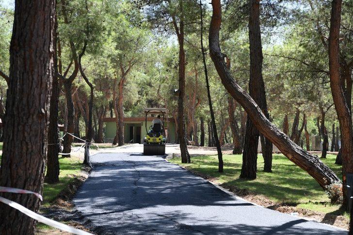 Hayat Park’ın yollarına sıcak asfalt G2