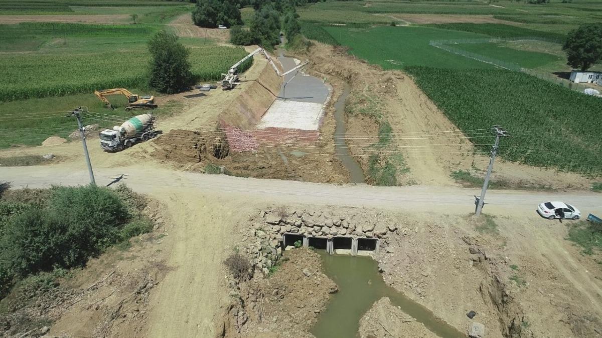 K&ouml;rfez Cuma Deresi&rsquo;nde ıslah &ccedil;alışmaları başladı