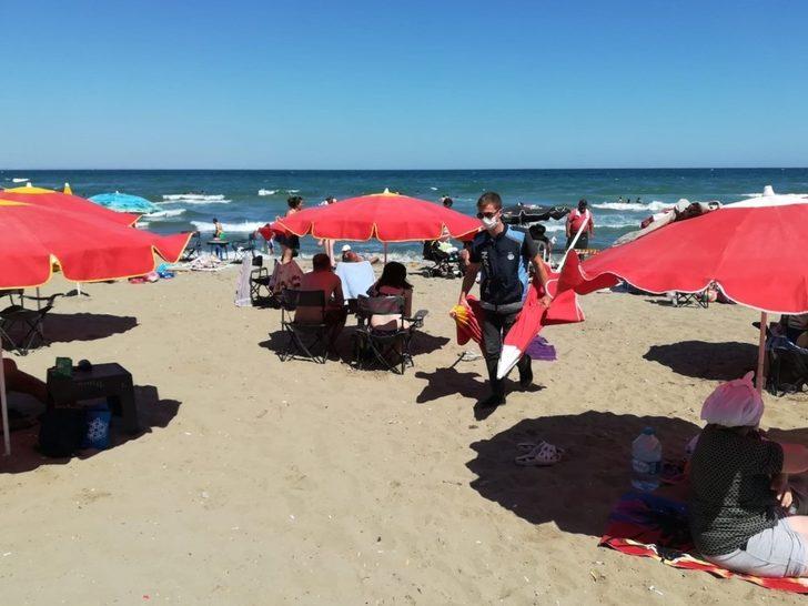 Zabıta ekipleri plaj fırsatçılarına göz açtırmıyor G4