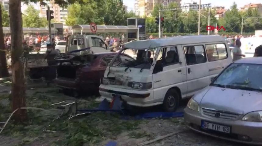 Konya'da korkutan doğalgaz patlaması