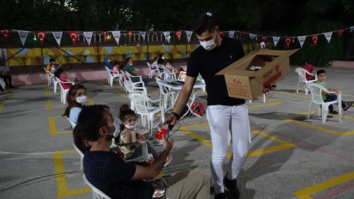 A&ccedil;ık hava sinemasına yoğun ilgi
