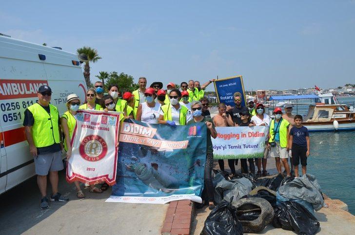 Didim’de deniz dibinde temizlik yapıldı G5