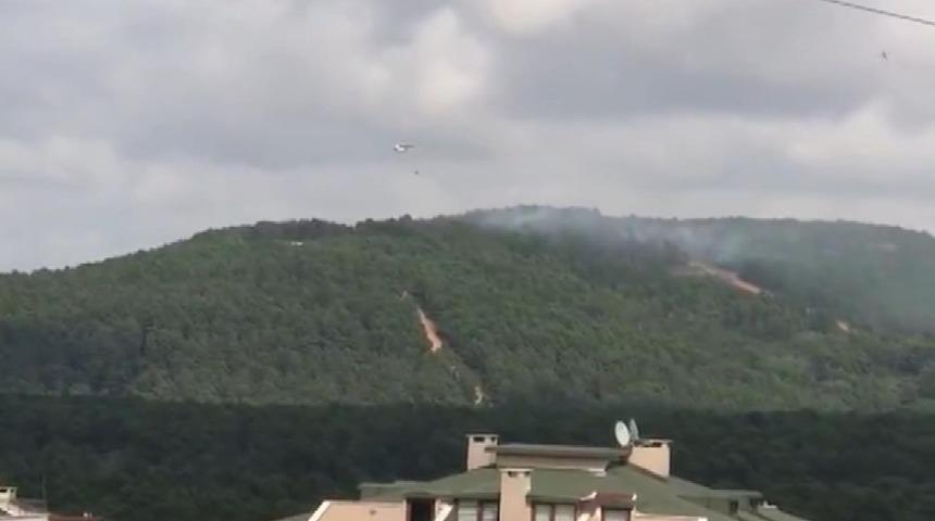 Son dakika! Aydos Ormanı'nda yangın