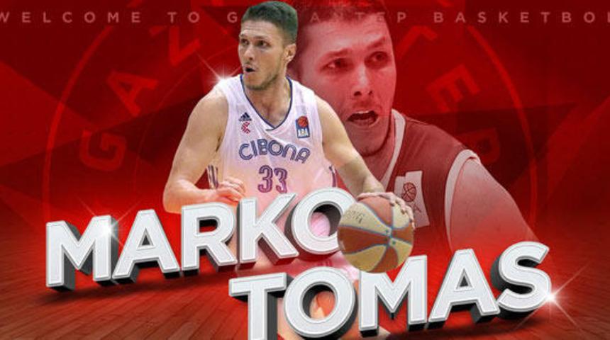 Marko Tomas yeniden Gaziantep Basketbol'da
