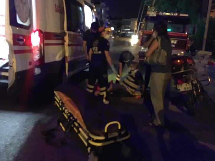 Sağanak yağış kaza getirdi: 2 yaralı G1