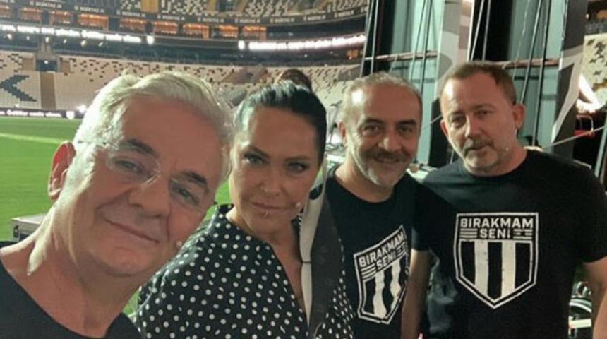 Beşiktaş'a destek gecesi ''Bırakmam seni''