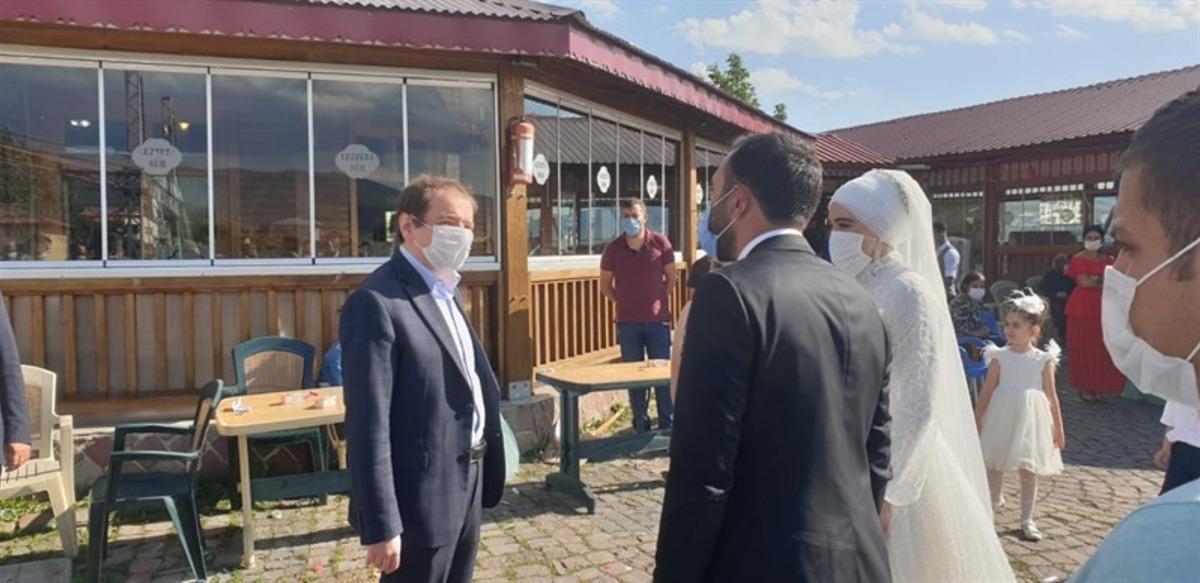 D&uuml;ğ&uuml;n organizasyonlarında maske, mesafe ve hijyen kuralları denetlendi