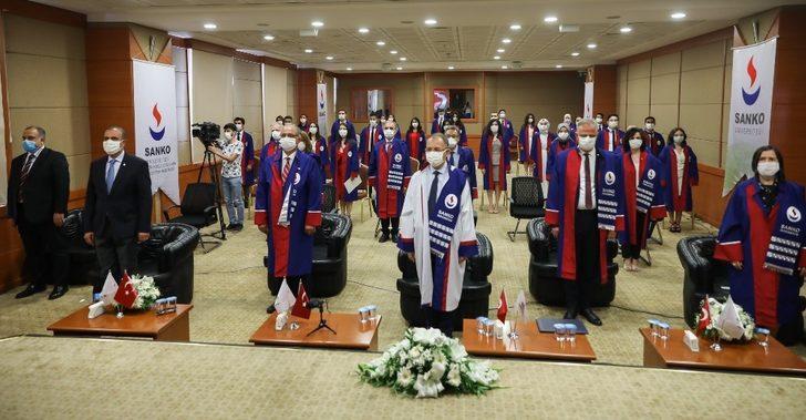 SANKO Üniversitesi Tıp Fakültesi mezuniyet töreni G4