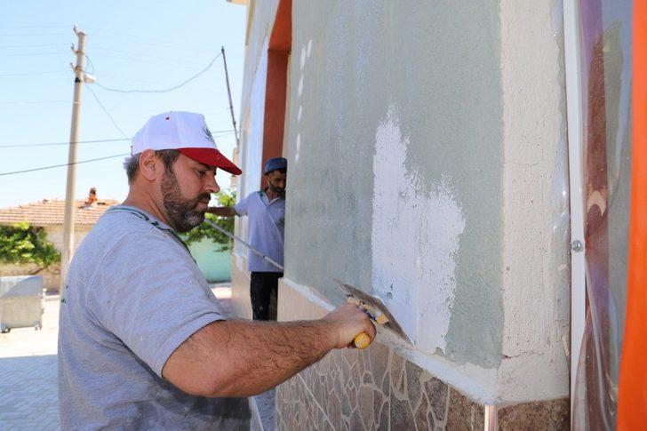 Saruhanlı Belediyesi Çamlıyurt Muhtarlık binasını yeniledi G3