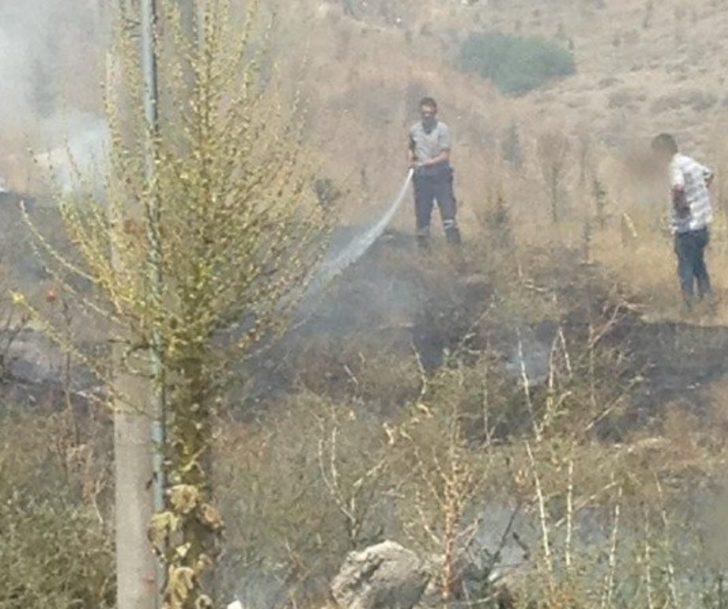 Ot yangını büyümeden söndürüldü G2