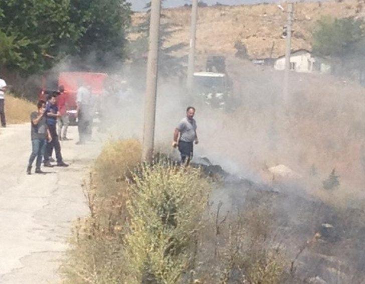 Ot yangını büyümeden söndürüldü G3