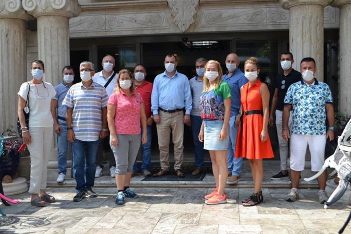 Aydın&rsquo;da voleybol hakemleri bir araya geldi