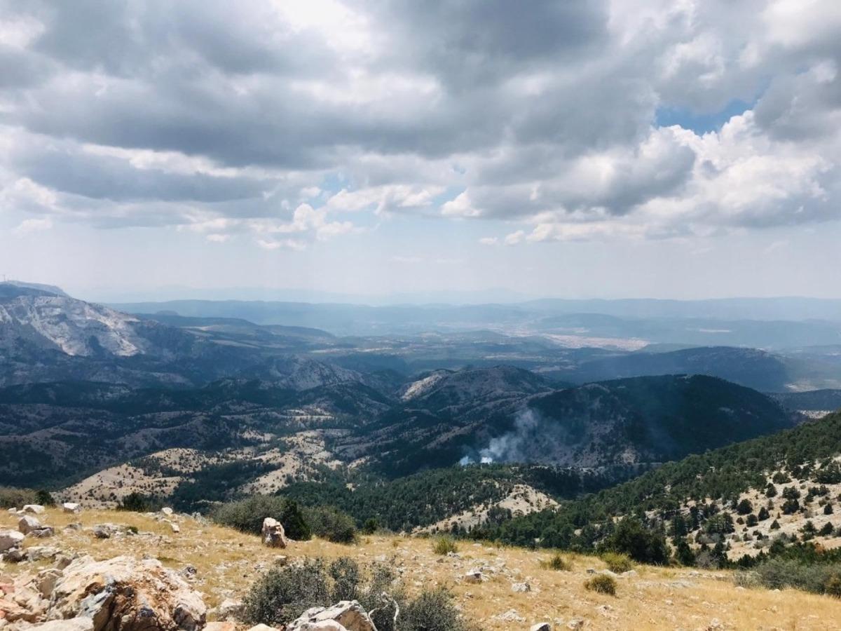 Muğla&rsquo;da orman yangını