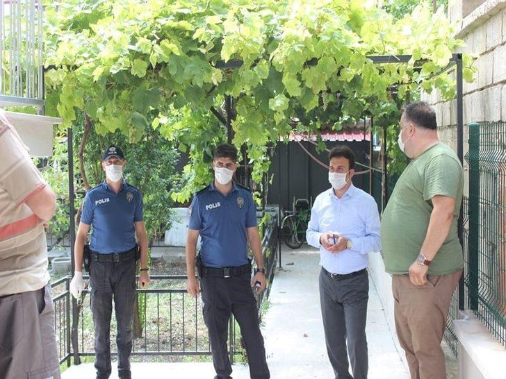 Isparta’nın Senirkent ilçesinde 6 vaka görülen bina karantinaya alındı G1