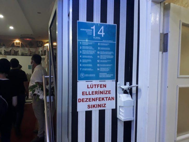 Zabıtadan düğün salonu denetimi G2